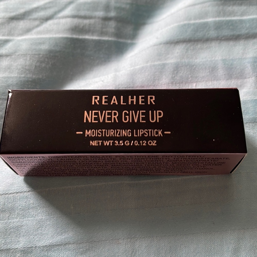 Realher NEVER GIVE UP - Moisturizing Lipstick-